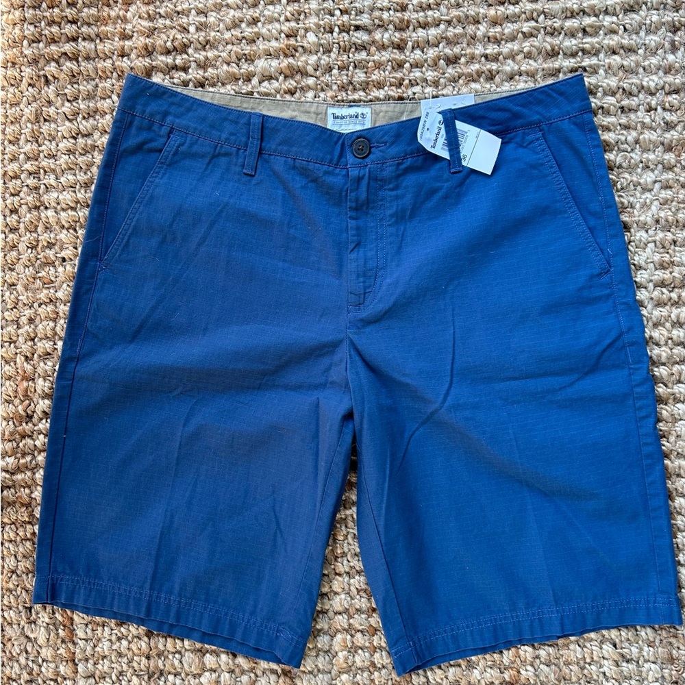 NWT Timberland Men’s Lightweight Flat Front Chino Shorts - Picture 13 of 13